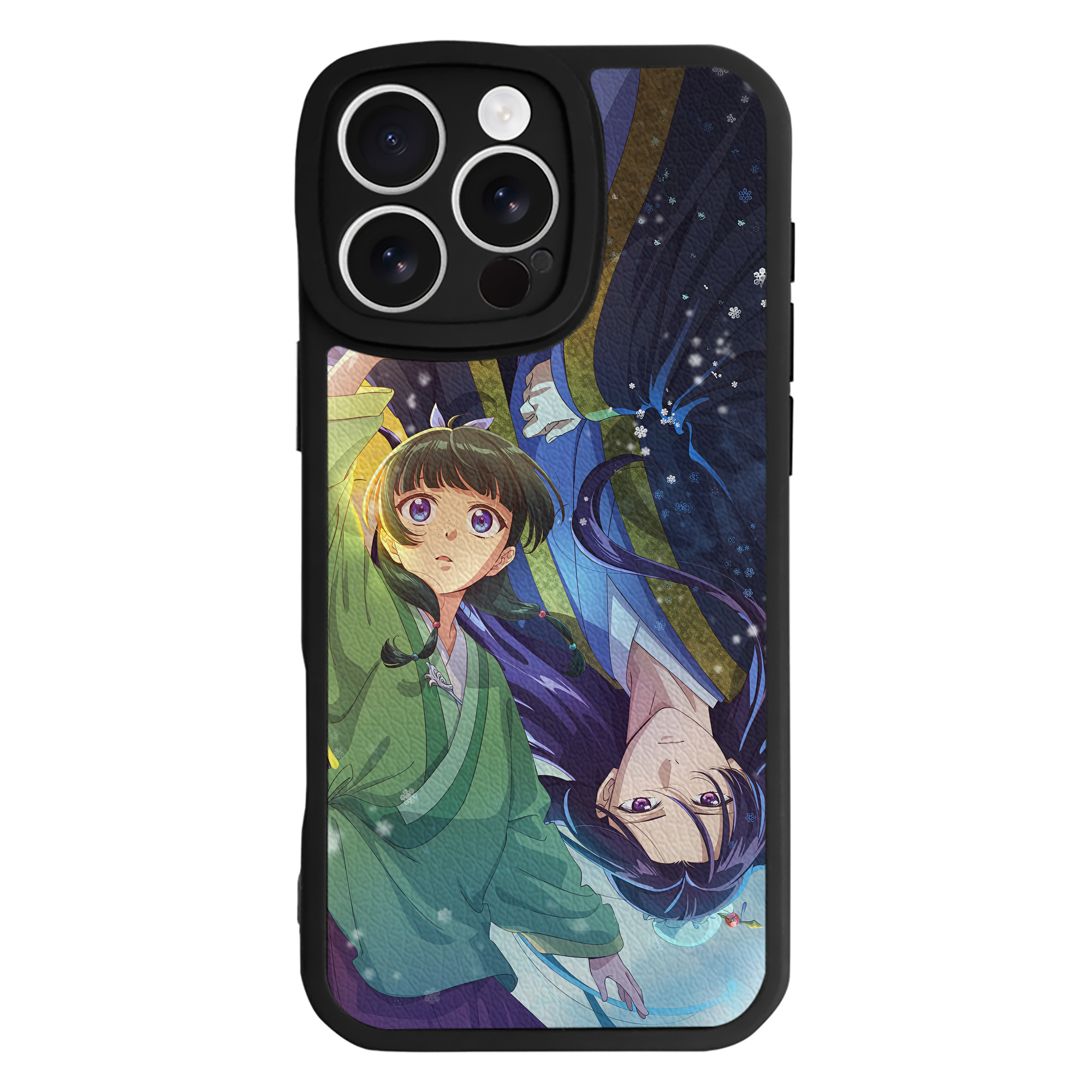 （画像用） 薬屋のひとりごと The Apothecary Diaries 【iPhone 16シリーズ対応】シリコンスマホケース（レザー調） 材質：シリコン